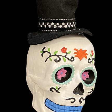 Day of the Dead 7" Table Decor with Top Hat
