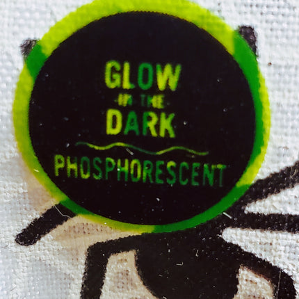 Glow in the Dark Halloween Wired Ribbon 1.5"x25 ft
