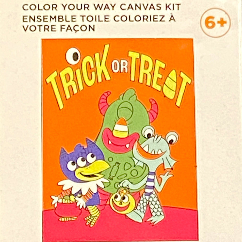 Creatology "Trick or Treat" Canvas Coloring Kit