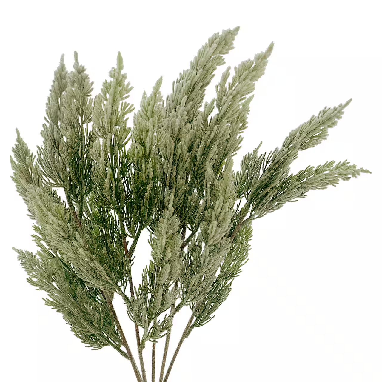 21" Snowy Pine Bush for Festive Indoor Decor
