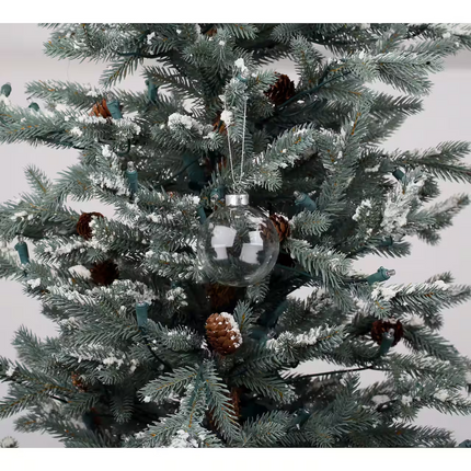 2.5" DIY Clear Plastic Ornaments by Make Market