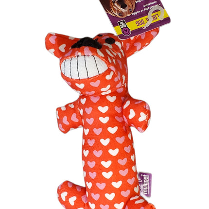 LOOFA DOG, DOG TOY WITH SQUEAKERS