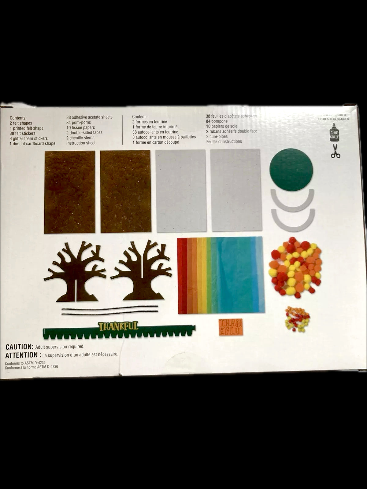 Creatology Thanksgiving 3D Tree Craft Kit for Kids 8+