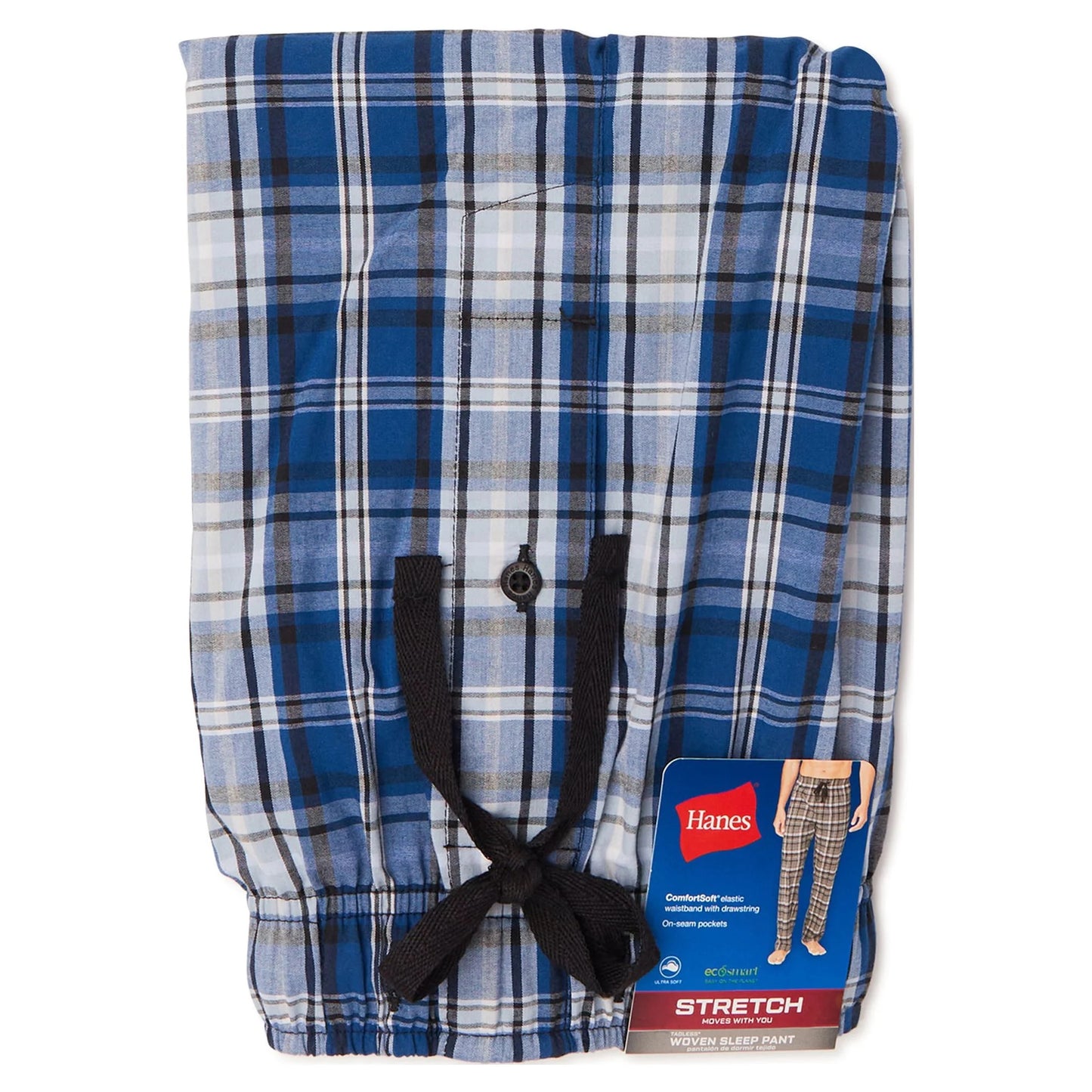 Woven Sleep Pants Hanes Stretch Comfort Soft 2XL
