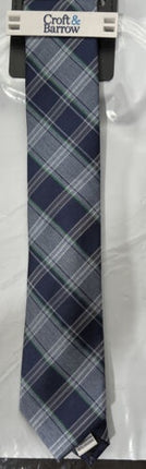 Croft & Barrow Men's Plaid Neck Tie - Blue & Green