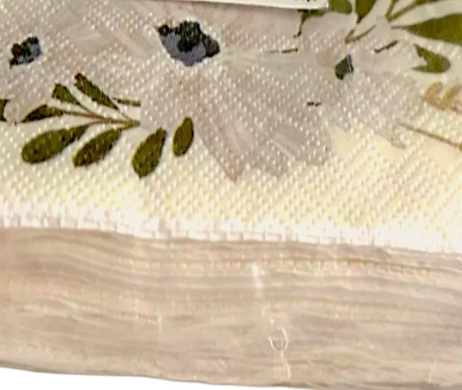 Thanksgiving Floral Paper Napkins 24ct - Celebrate It
