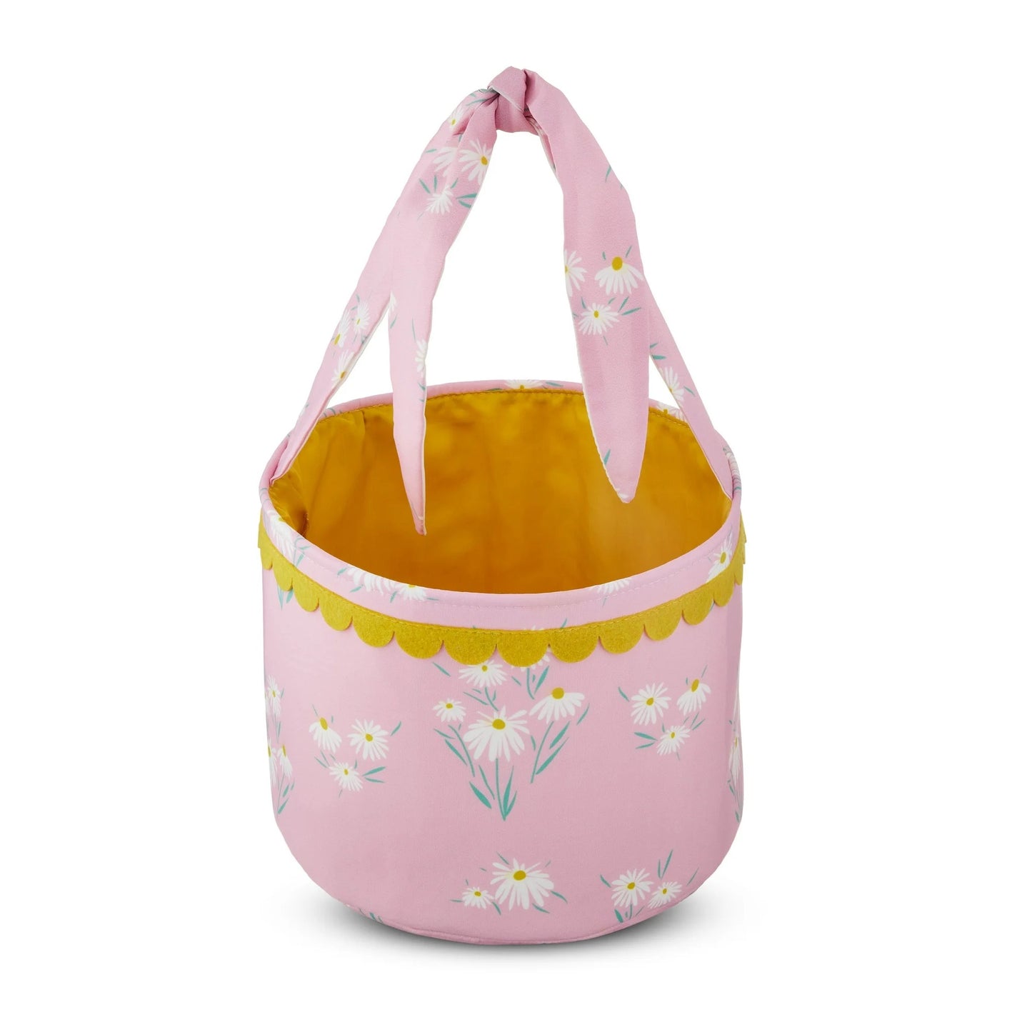 Way To Celebrate Easter Pink Floral Basket