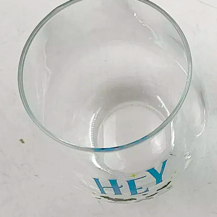 Hey Boo 16oz Stemless Wine Glass - Halloween Theme