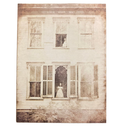 Ashland Halloween Haunted House Picture Sign 8x6in