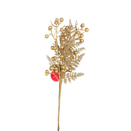 Decorative Plastic Stem with Bead Extensions 14 in