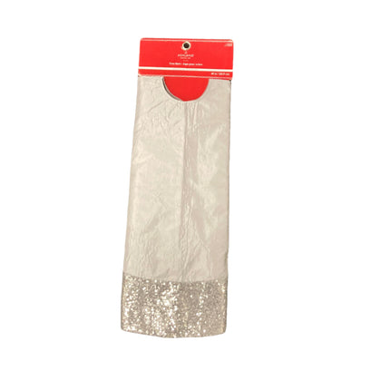 Ashland Christmas Silver Tree Skirt 48in