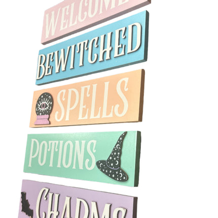 Ashland Halloween Hanging Welcome Sign 16.5†x 10.5†x 0.5â€