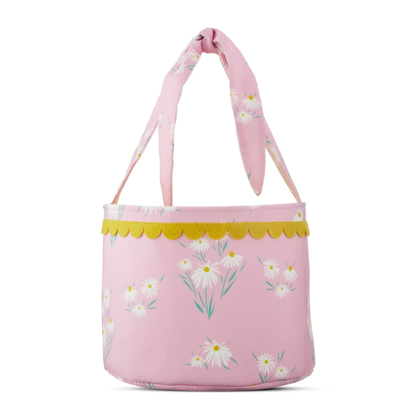 Way To Celebrate Easter Pink Floral Basket