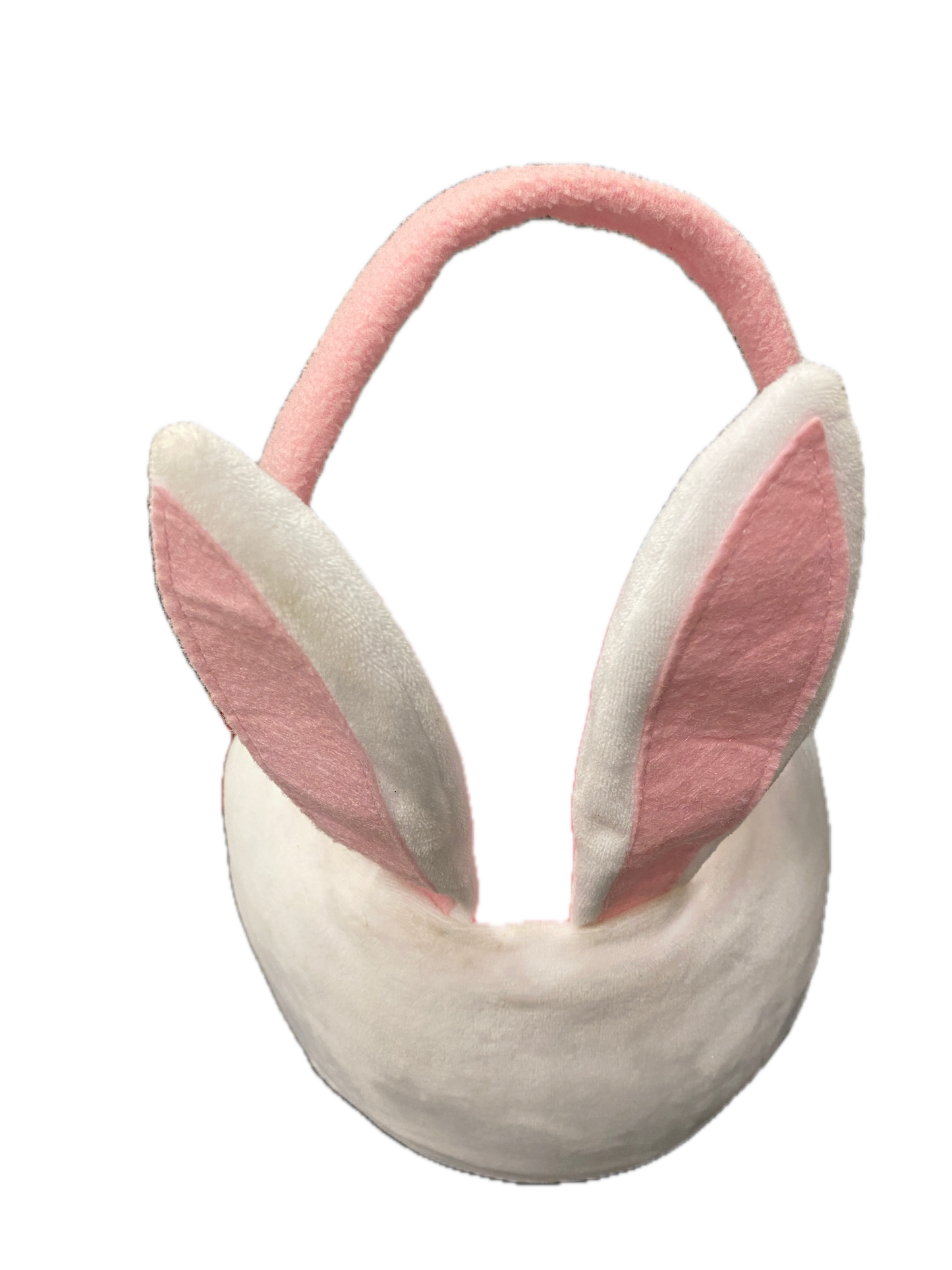 9"x8"x12" Bunny Rabbit Easter Basket with Pink Liner