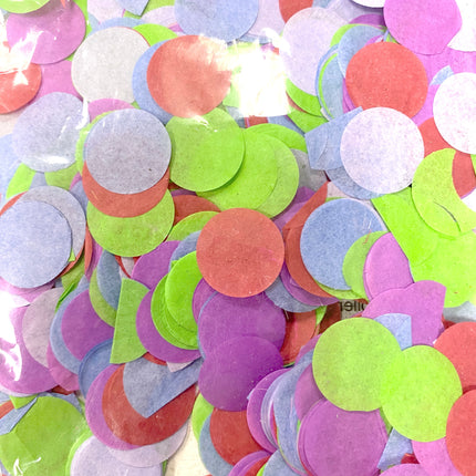 Celebrate it Purple, Red, and Green Easter Confetti .5 oz bright colors