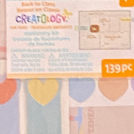 Creatology Fun Finds Stationery Kit
