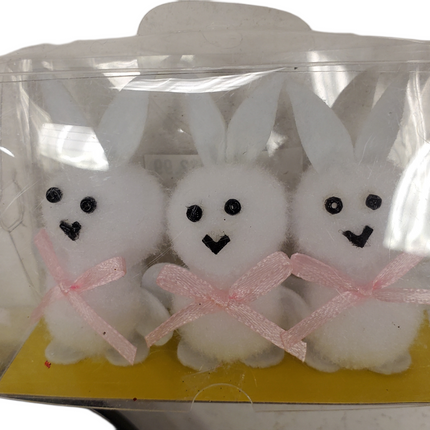 TINY EASTER BUNNIES 3-PC ASHLAND