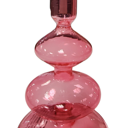 Ashland 7" Glass Candle Holder - Home Decor