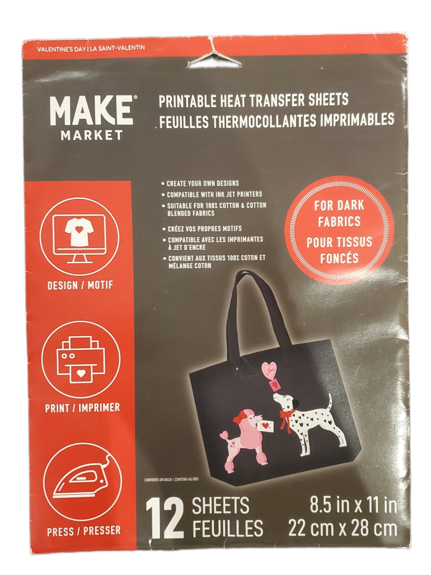 Make Market Heat Transfer Sheets 12pc – Valentine