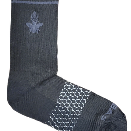 Black Honeycomb Pattern Socks – Medium Size