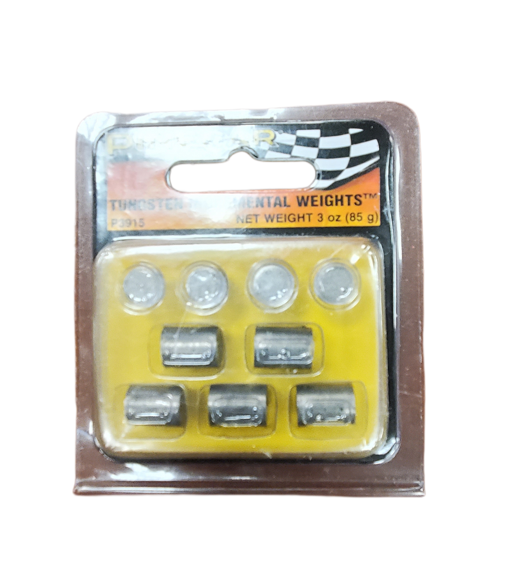 Tungsten Incremental Weights, PineCar P3915 3oz