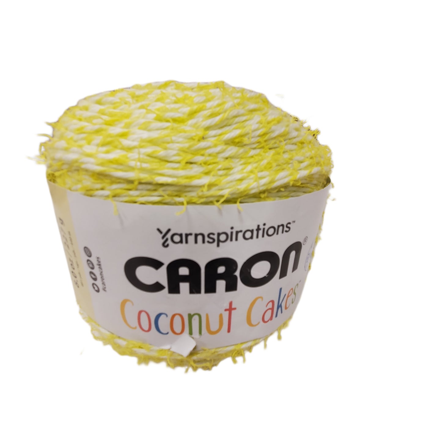 Caron Coconut Cakes Yarn 8oz 481yds – Lime White