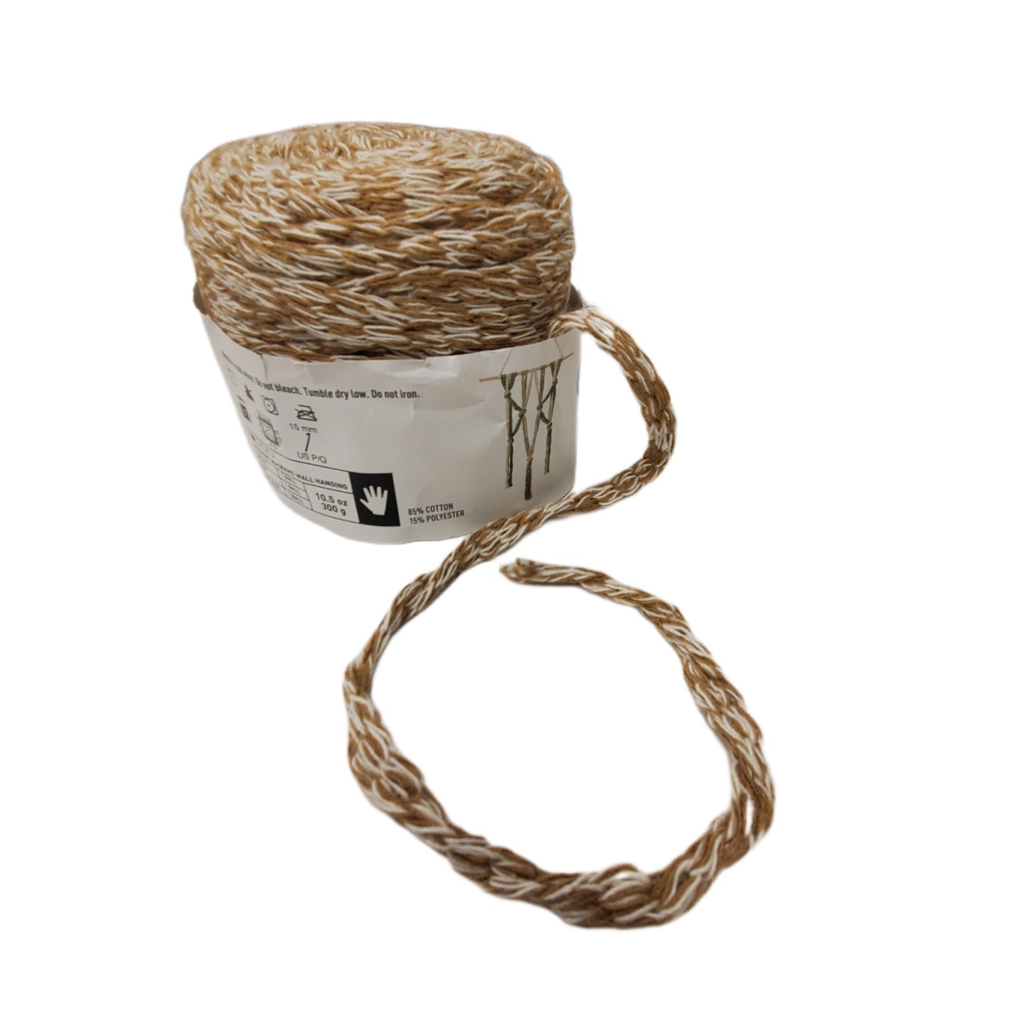 Loops & Threads Macrame Yarn 82 Yards – Sage Marble