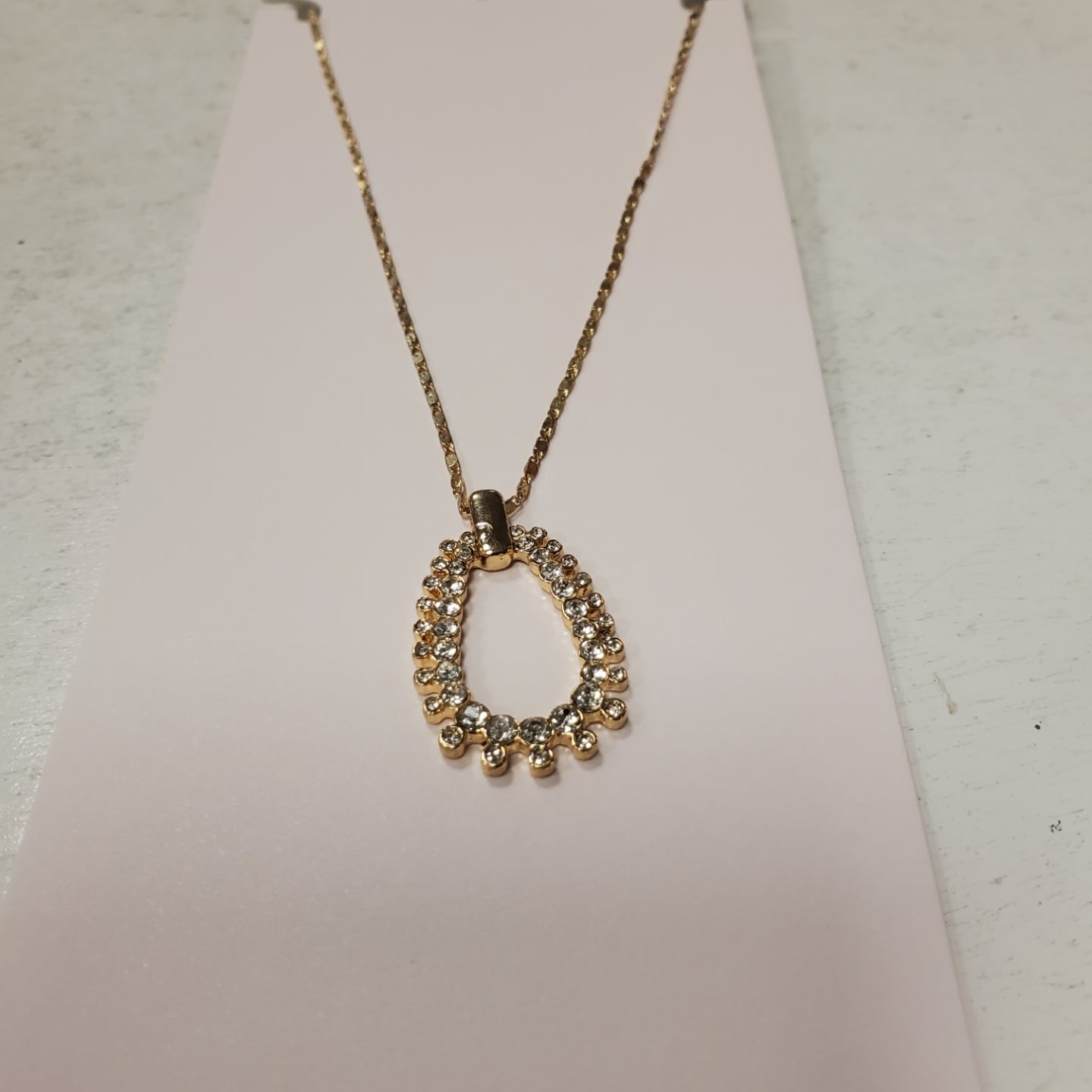 Lauren Conrad 32in Gold Teardrop Pendant Necklace