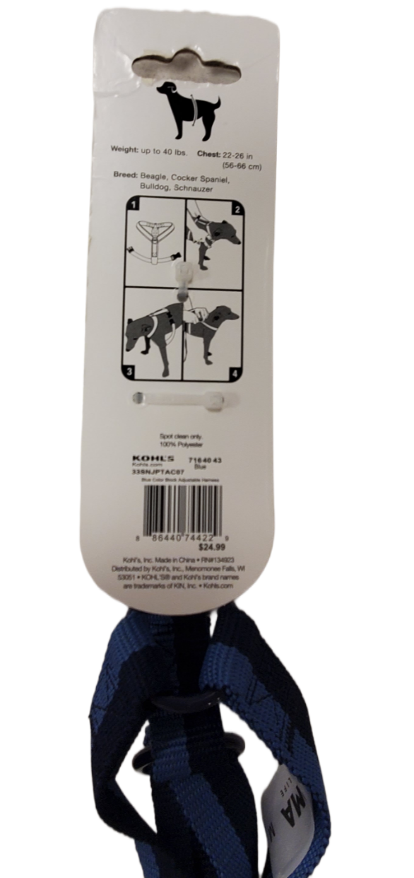 Dog Harness Medium Sonoma 100% Polyester