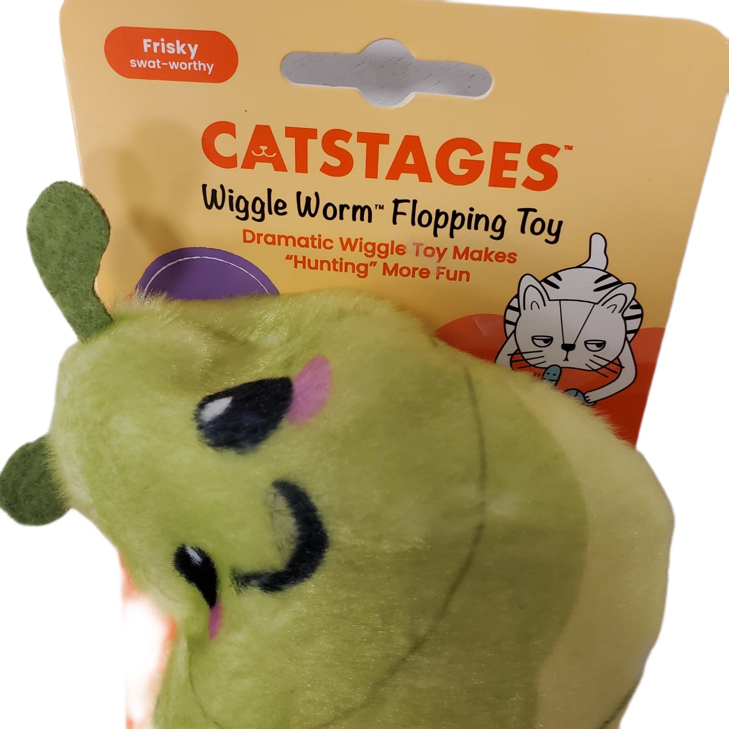 Cat Toy Wiggle Worm Flopping Toy
