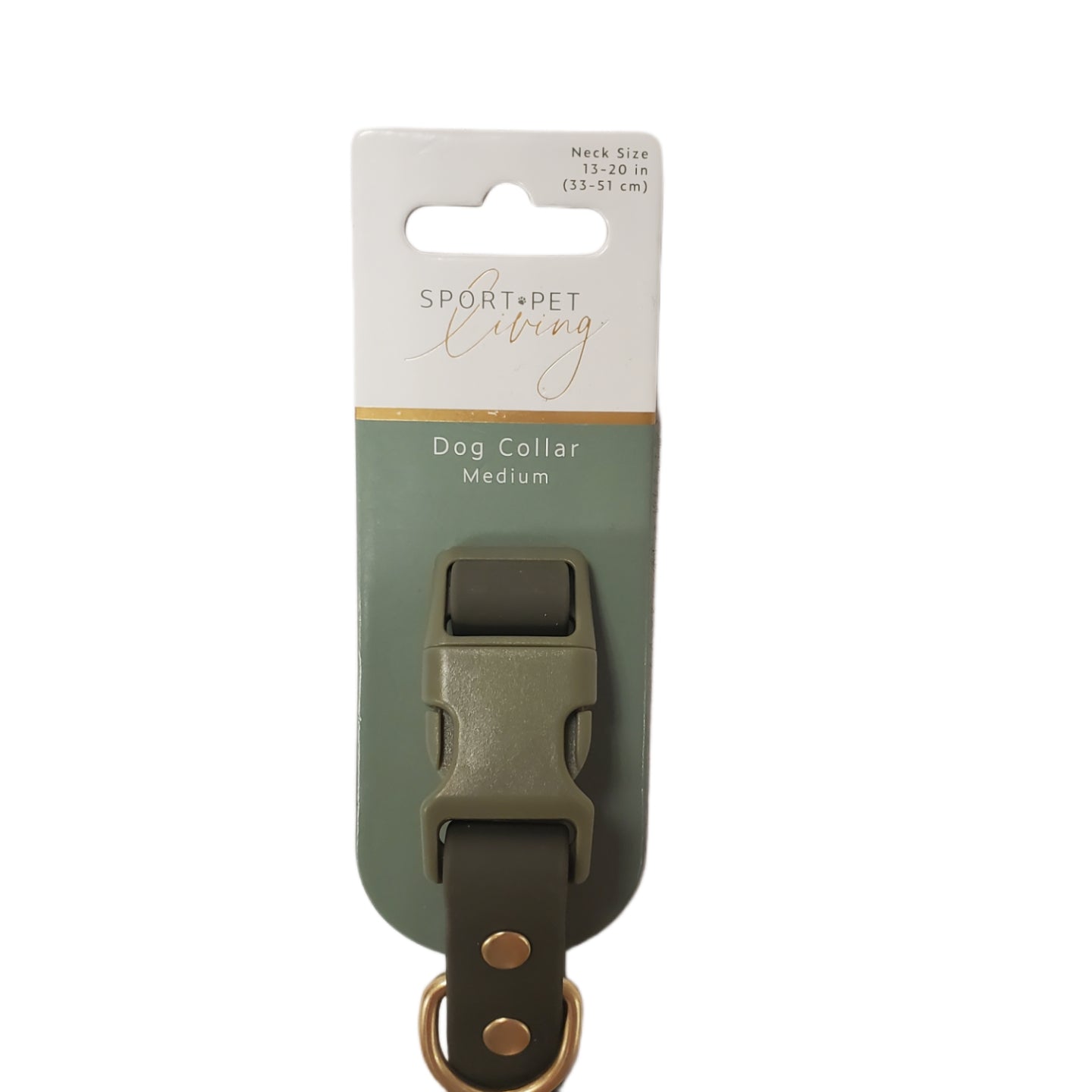Dog Collar Medium Sport Pet Living 13-20 inches