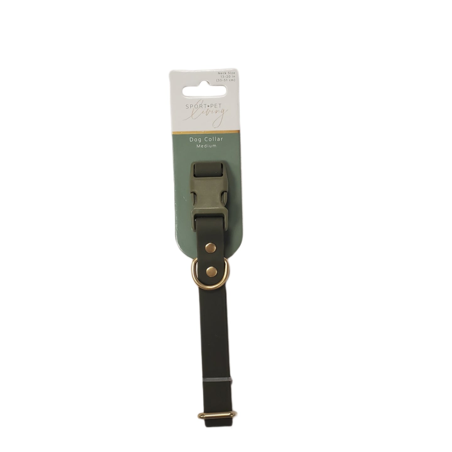 Dog Collar Medium Sport Pet Living 13-20 inches