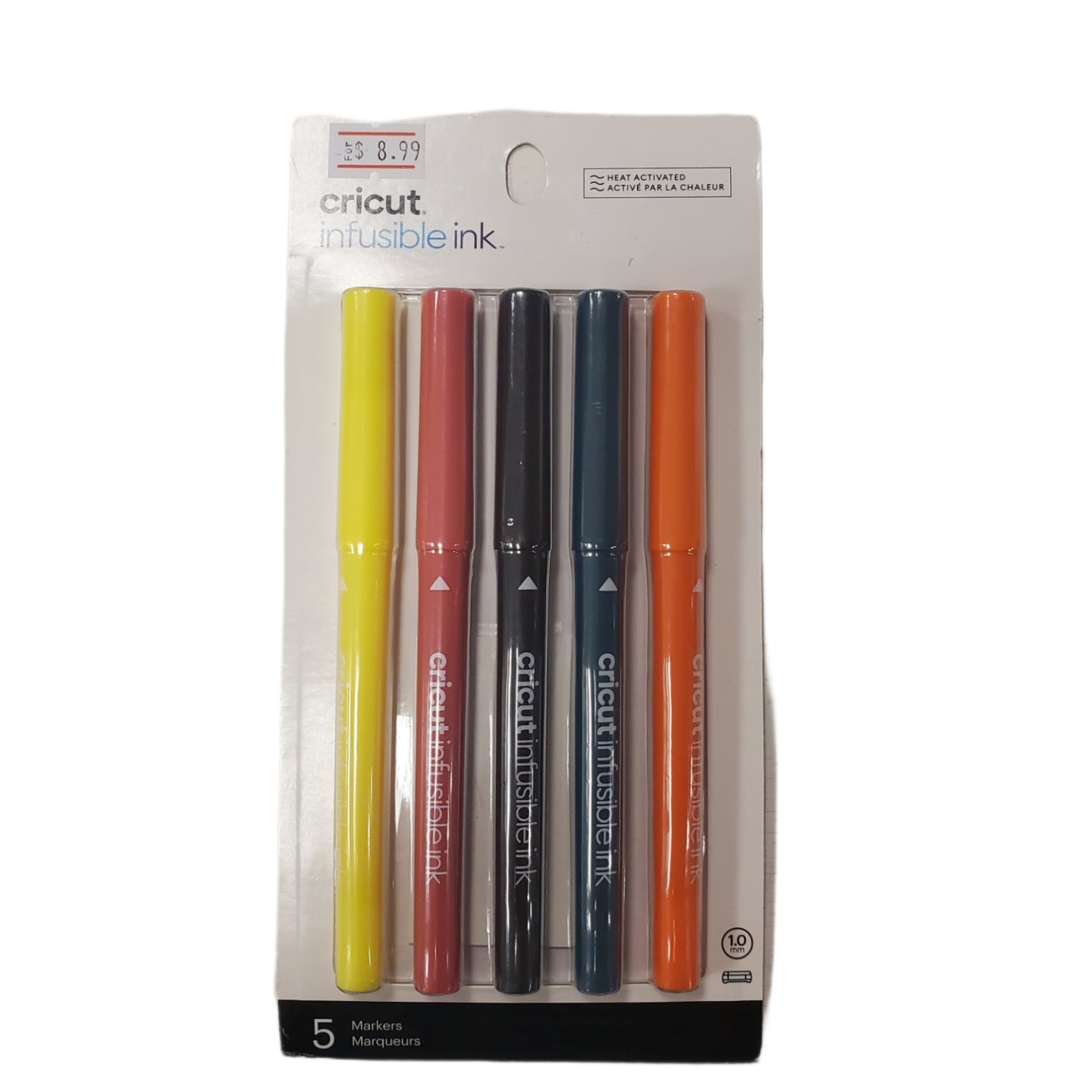 Cricut Infusible Ink Pens 1.0, Pack of 5