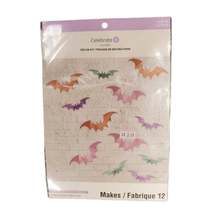 Sweet & Spooky Bat Craft Kit - Makes 12 Celebrate it