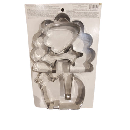 Turkey Shape Cookie Cutter Set, Metal 4-pc - Celebrate It