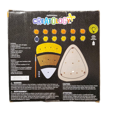 Halloween Creatology Wood Craft Kit with Lights