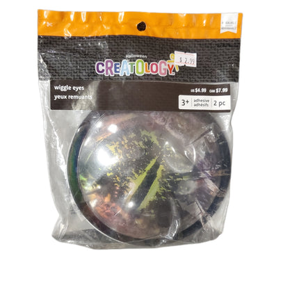 6" Round Wiggle Eyes, 2-Piece Set - Creatology