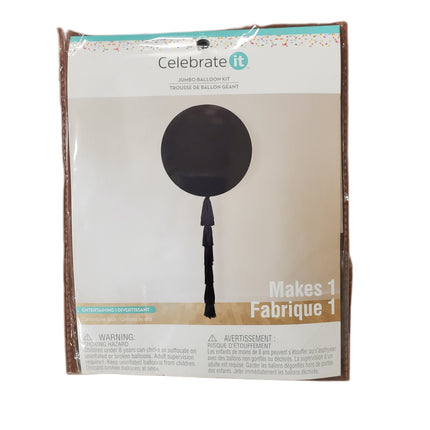 Celebrate It 36 in Jumbo Balloon "Black"
