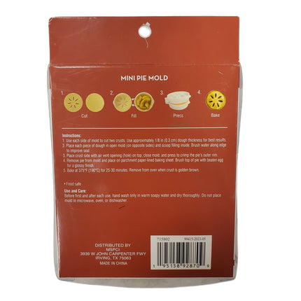 Introducing the Celebrate It Thanksgiving Mini Pie Mold