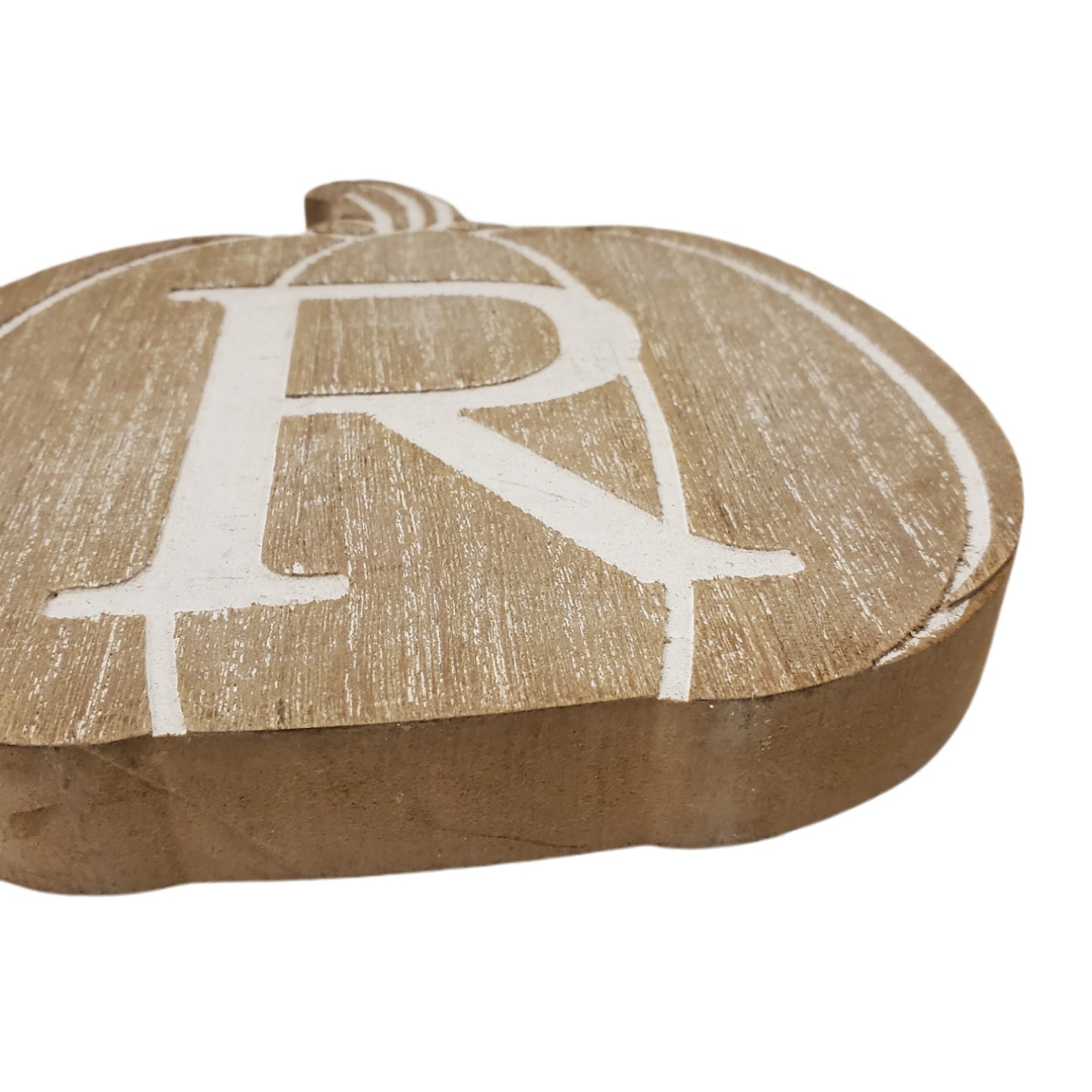 Ashland Fall Tabletop Decor Pumpkin Letter "R" 7.75 X 7.5 in