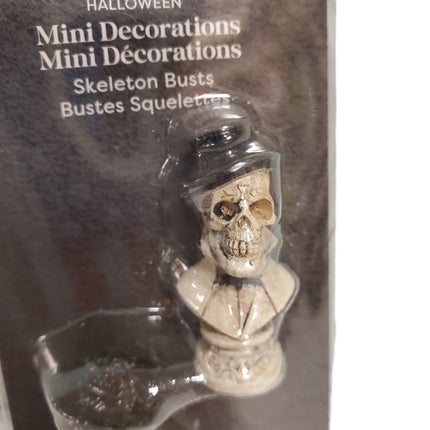 Mini Decorations Skelton Busts