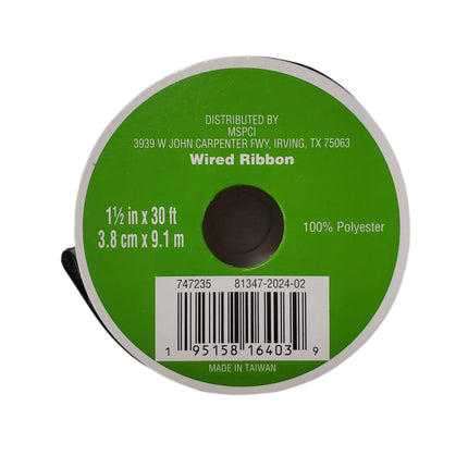 Wired Ribbon Celebrate It Tailgate 1-1/2 in X 30 ft