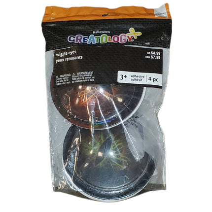 4-Pack Creatology 4" Halloween Wiggle Eyes