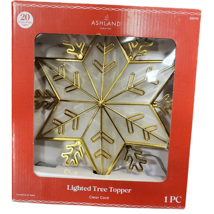 Ashland Lighted Tree Topper - 20 Warm White Lights