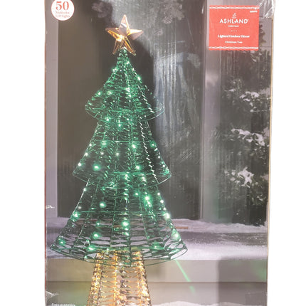 Ashland Lighted Outdoor Christmas Tree Decor