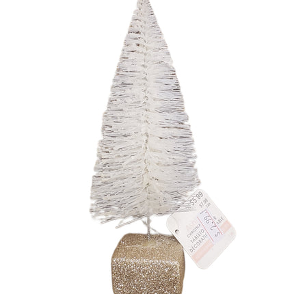 7" Ashland Christmas Bottle Brush Tree Decor