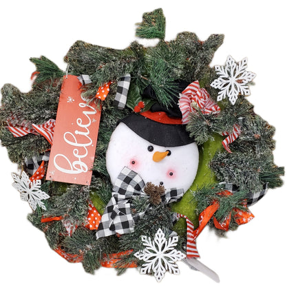 Premium Floral Christmas Wreath by Ashland