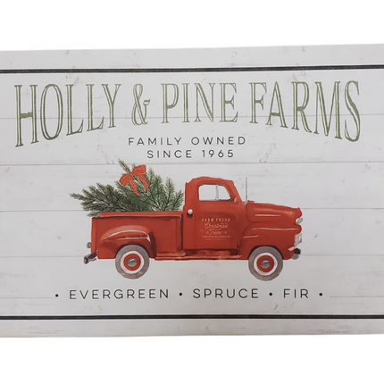 Ashland Christmas Tree Farm Decorative Box 7x4"