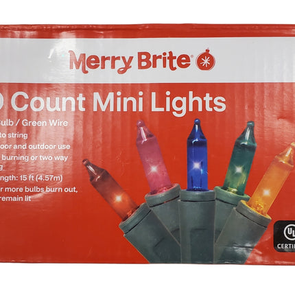 70 Multicolor Mini Christmas Lights 14ft Indoor/Outdoor