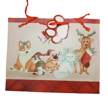 Christmas Gift Bag Sack 16x13 - Celebrate It